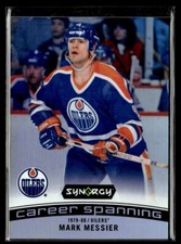 2017-18 Upper Deck Synergy Career Spanning Mark Messier Edmonton Oilers/New York
