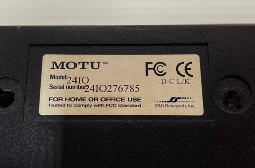 MOTU 24IO 24i/o Audiowire Audiointerface - Bild 11 von 12