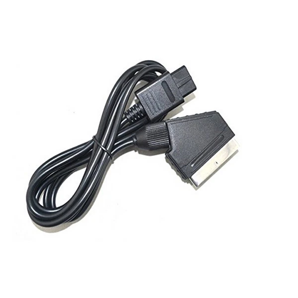 6 ft (PAL) RGB For Nintendo SNES NGC 1.8M Scart TV AV HD Lead AV Cable - Image 3 of 3