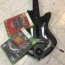 Guitar Hero Bundle: Wireless Guitar/Guitar Hero: Warriors Of Rock/Rock Band