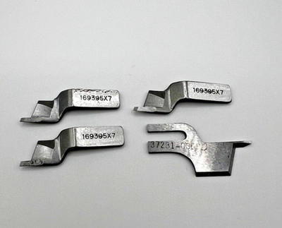4 STÜCK 91-16939577 RJ-028615 PFAFF 169395x7 LOOPER TASCHENDECKEL AUTOMATIKMESSER