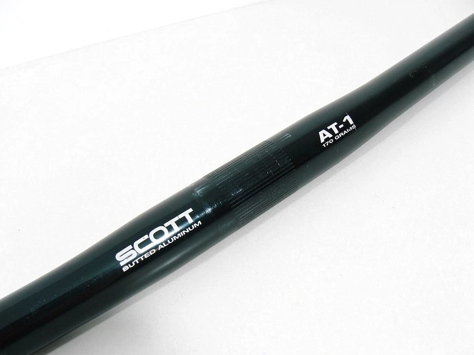 Scott AT-1 VTT Rétro Guidon Plat Aluminium 560Mm Ø25,4Mm 178G Rétro Culture VGC - Photo 2/4
