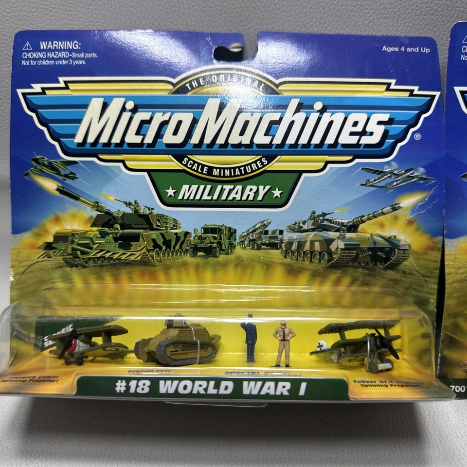 1998 Galloob Micro Machines Lot - Military Collection World War I - Sets 18 & 19 - Image 2 of 4