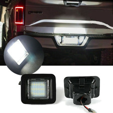For Ford F150 2015-22 White Led License Plate Light Bulbs Rear Assembly Lamps 2x For Ford F150 2015-22 White Led License Plate Light Bulbs Rear Assembly Lamps 2x