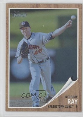 2011 Topps Heritage Minor League Edition Blue Tint 52/620 Robbie Ray #200 mq1