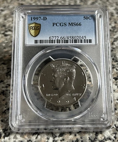 1997-D PCGS MS66 50C