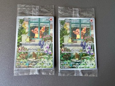 Pokémon Charmander Glumanda Obsidian Flames SVP 044 Promo EN Sealed OVP 