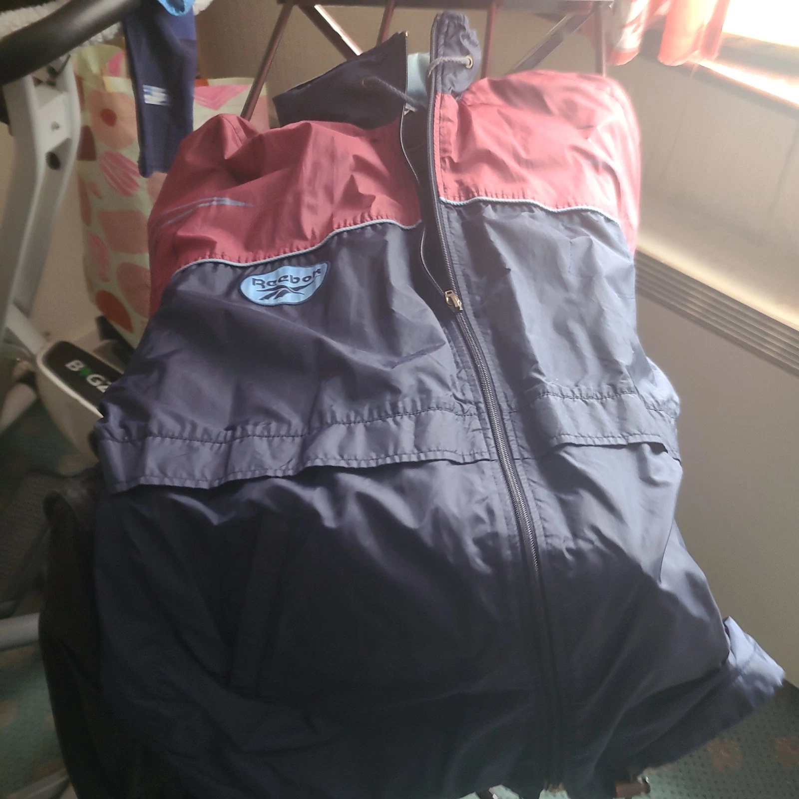 Reebok Colorblock Unisex Full Zip Windbreaker