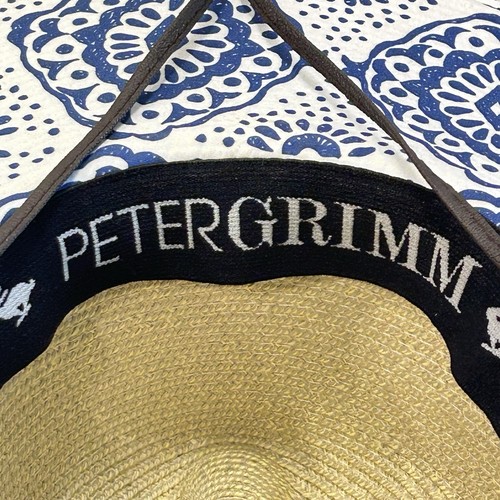 EUC ~ Peter Grimm True Character Crushable Packable Wide Brim Straw Sun Hat - Picture 9 of 11