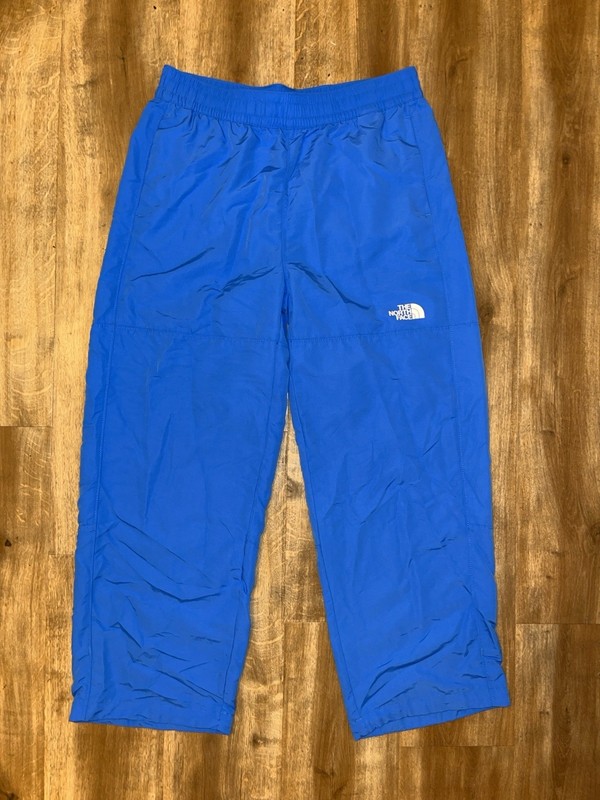 The North Face TNF Nylon Easy Pants Women Size Large Regular-Fit Optic Blue