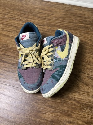 Size 9.5 - Nike Dunk Low Community Garden Used No box