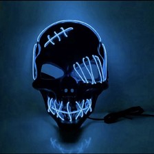 Led Light Up Scary Mask