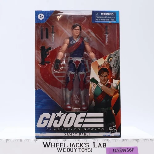 Xamot Paoli #45 GI Joe Classified Series 2022 Hasbro Action Figure NEW SEALED