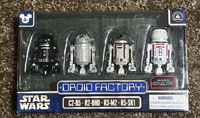 Star Wars Droid Factory 4-Pack Disney Parks Exclusive (Rogue One) Neu & Versiegelt