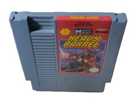 Heavy Barrel (Nintendo Entertainment System, 1990) NES Game Tested And Working!