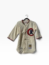 Chicago Cubs Chuck Klein #6 Mitchell & Ness White 1934 MLB Authentic Wool Jersey