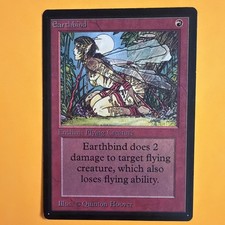 Earthbird Magic: The Gathering Beta LP-NM See Pics For Condition