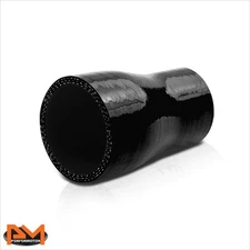 Straight Coupler 2" to 2.5" Turbo/Intake/Intercooler Silicone Hose Reducer Black