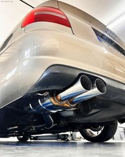 Fox Edelstahl Ø76mm Komplettanlage für Audi A4 1.8l T quattro B5 2x80mm