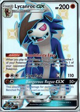 Lycanroc GX (SV66) Shiny Holo Rare Hidden Fates: Shiny Vault SV66/SV94 NM on eBay