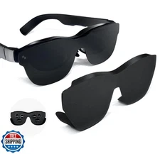 PonJel Light Blockers for Rayneo Air 3S Air 2S AR Glasses, Universal Soft Sil