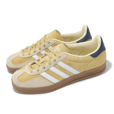 adidas Originals Gazelle Indoor Oat White Shadow Navy Men Unisex Casual JI3523