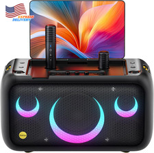 Karaoke Machine for Adults with Lyrics Display, Built-In 13.3" Screen, Truly All