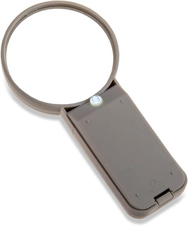 4X Hand Held 3.0'' Aspheric LED Lighted Magnifier - Image 2 of 4