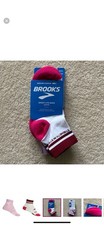 Brooks Medium Cushion Ghost Lite Quarter Ankle Running Socks Sz Medium