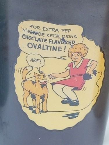 Vintage Ovaltine Beetleware Toddy Little Orphan Annie Shaker Cups Lot of 5 - 第 5/12 張圖片