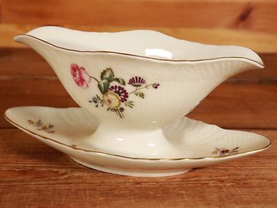 Antik Royal Copenhagen 910 Frijsenborg 1871 Sauciere 24,5 cm #T
