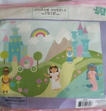 Princess Castle Mermaid Jigsaw Puzzle 24 Pieces