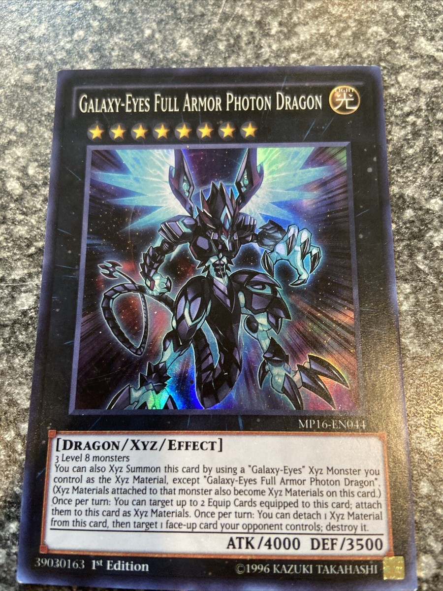 Yu-Gi-Oh! TCG Galaxy-Eyes Full Armor Photon Dragon Mega Pack 2016