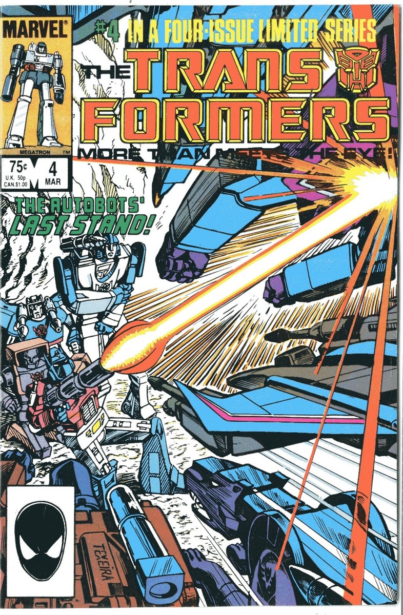 Transformers More Than Meets the Eye # 4 NEAR MINT- March 1985 #4