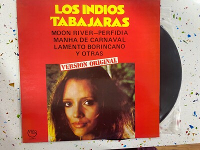 LOS INDIOS TABAJARAS LP Vinyl 33 rpm Moon River Perfídia Manhã de Carnaval