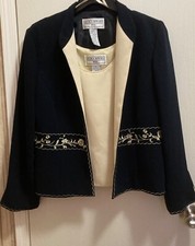 Jessica Howard Dressy 2 piece Set - Beautiful Jacket with Sleeveless Blouse