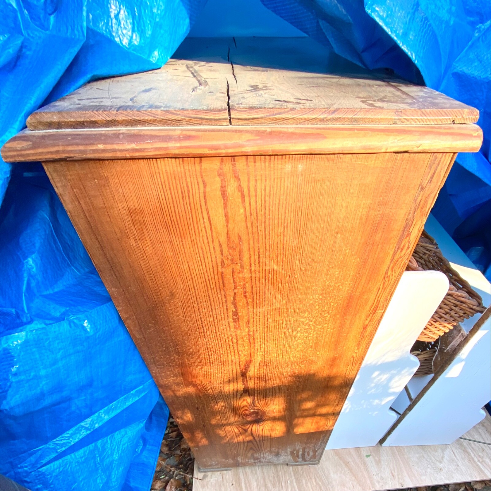 Vintage Pine Chest of Drawers eBay