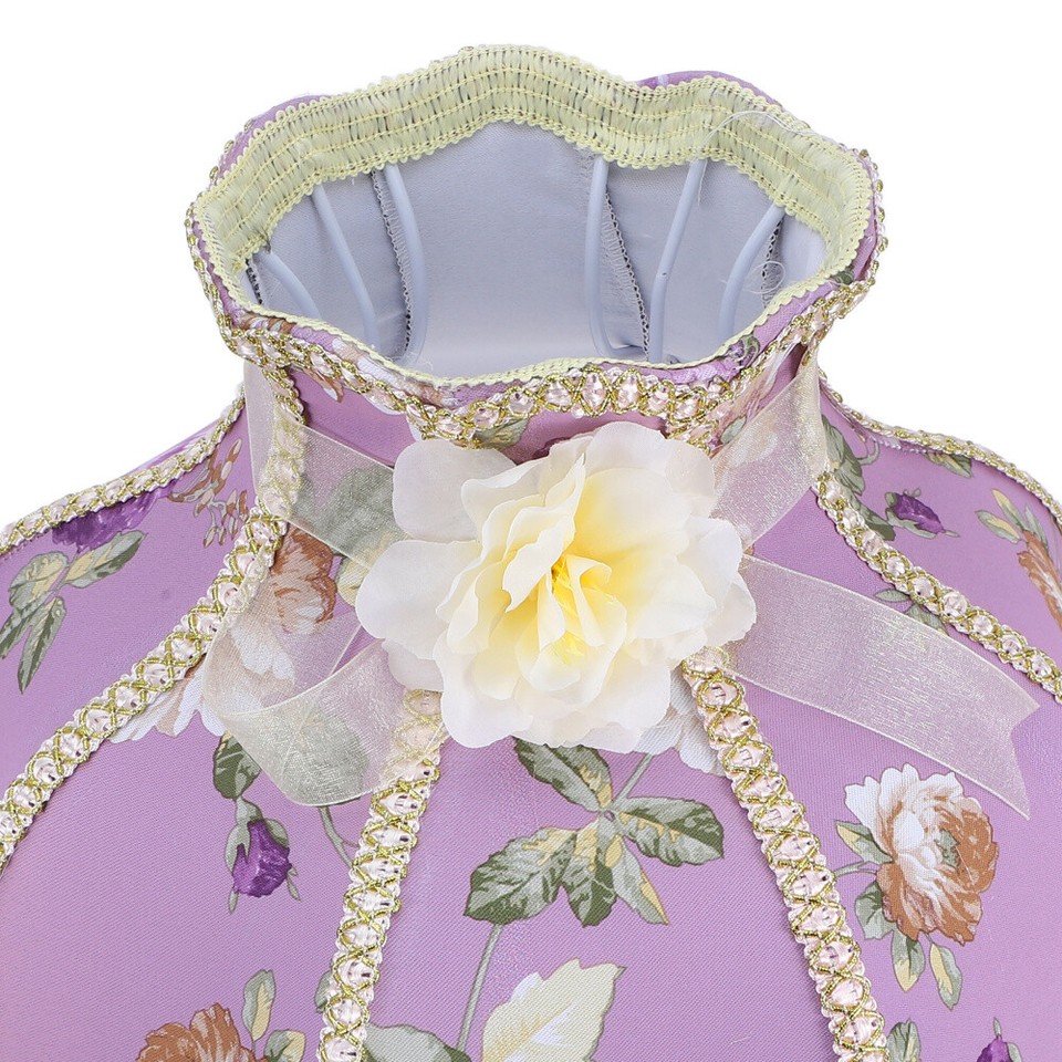 Grow Light Stand Lamp Shade with Tassels Printed Princess Lampshade eBay