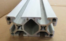 80/20 T-SLOT ALUMINUM EXTRUSION 1530-LS, 1.5" X 3", 6-OPEN SLOTS, 16" L