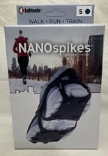 Kahtoola NANOspikes Ice Cleats Footwear Traction W/ Carry Case Size Small UNISEX