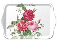 Tablett, Tray Amber | Rosen 13X21Cm Ambiente | Rosenmotiv