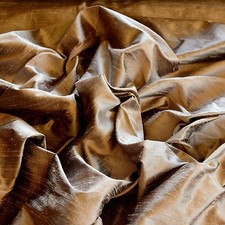 Iridescent Misty Rose Dupioni 100 Silk Fabric, 54" Wide, By The Yard S-143 