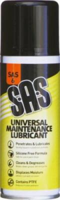 12 x SAS Universal Wartungsschmierstoff 200ml Spray mit 360° Ventil - SAS6