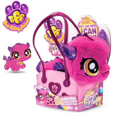 bff best furry friends plush with bag assorted