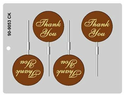 thank you candy molds