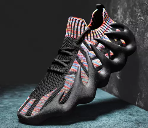Men's Sports Shoes Fashion Octopus Shoes Breathable Athletic Running Shoes UK - Picture 4 of 12