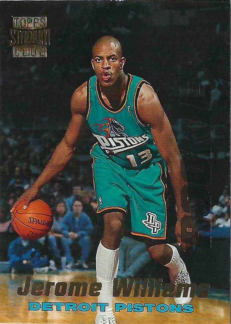 1996-97Topps Stadium Club Rookies Jerome Williams -Detroit Pistons