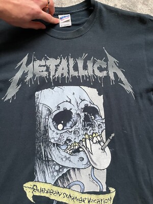 2008/2009 World Magnetic Tour Metallica M SIZE | eBay