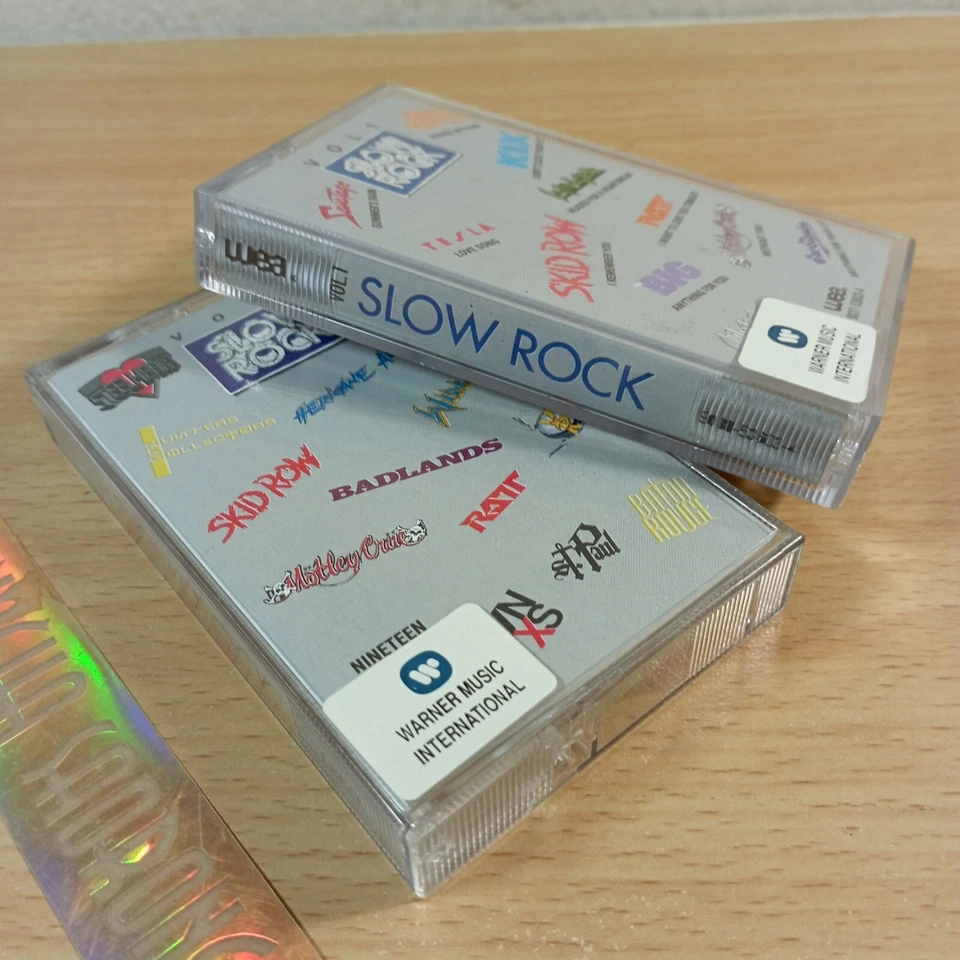 WEA Slow Rock Vol. 1-2 (1990) The Various hits album / Cassette Tape / 1341-2 - Image 3 of 4