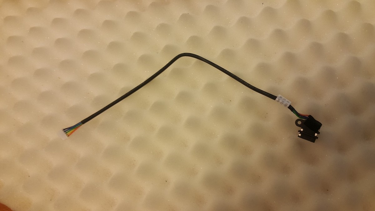 Cavo Di Alimentazione DC Per Dell Inspiron E Latitude - Ricambio Jack Alimentatore (06VV22)